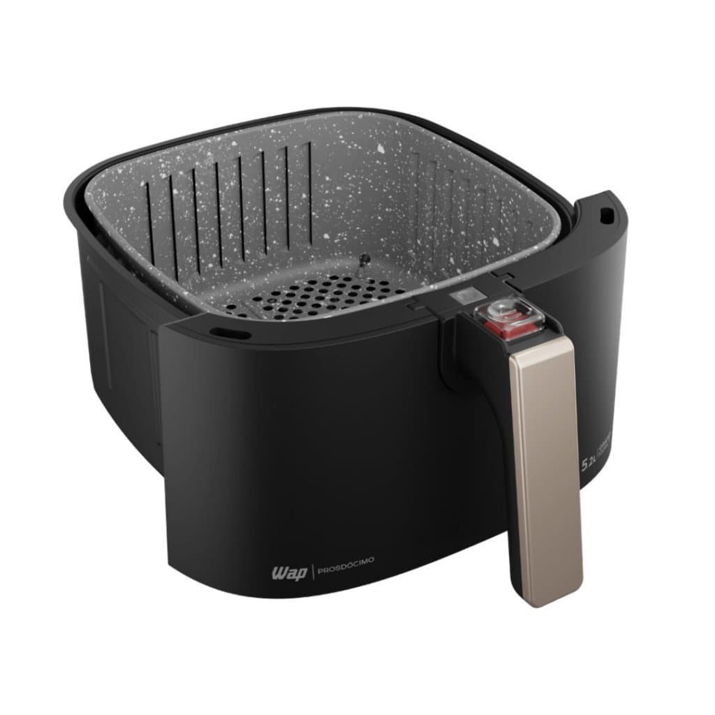 Air Fryer WAP Grand Family 5,2L Cesto Removível Fácil Limpeza