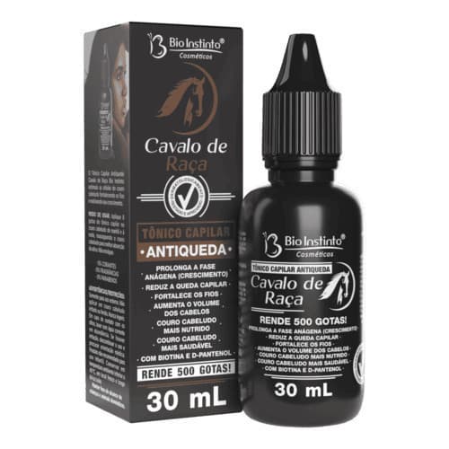Tônico Capilar Antiqueda Cavalo de Raça 30ml - Bio Instinto Promoção