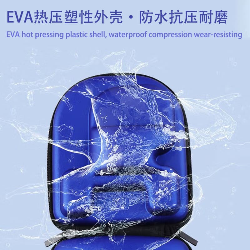 Venda quente isca gota de água roda proteção caixa EVA à prova dwaterproof água saco carretel de pesca roda giratória sa