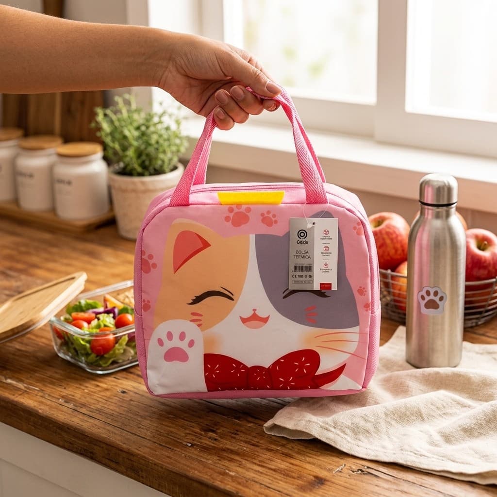 Lancheira Termica Infantil Bolsa Impermeavel Lanche Escola Criança Porta Alimento Otimo Preço