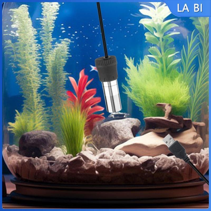 [Wishshopeehhh] Aquecedor De Aquário De Precisão Inverno Manter Aquecido USB Pequeno Tanque De Peixes Temperatura Consta
