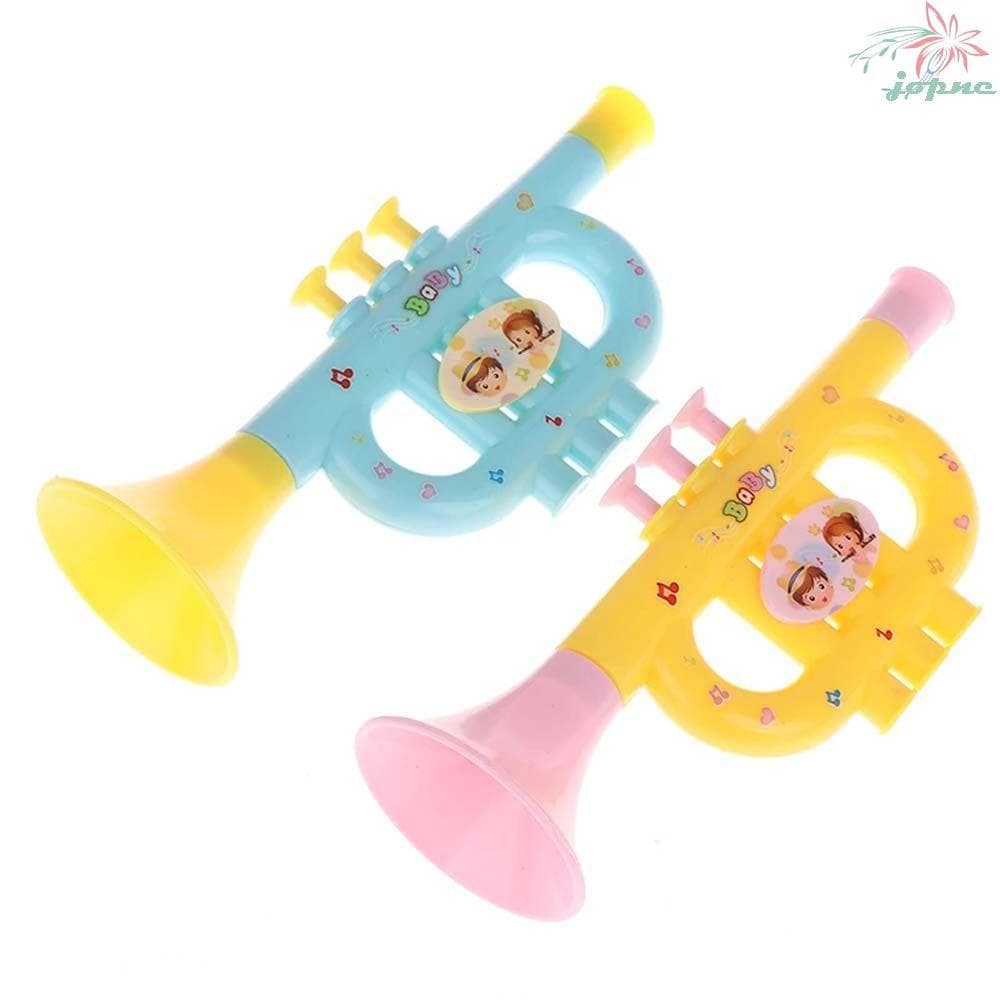 JOPNE Brinquedos Musicais Para Bebês Educação Infantil Jogo Cerebral Instrumentos Brinquedo De Desenho Animado Trompete