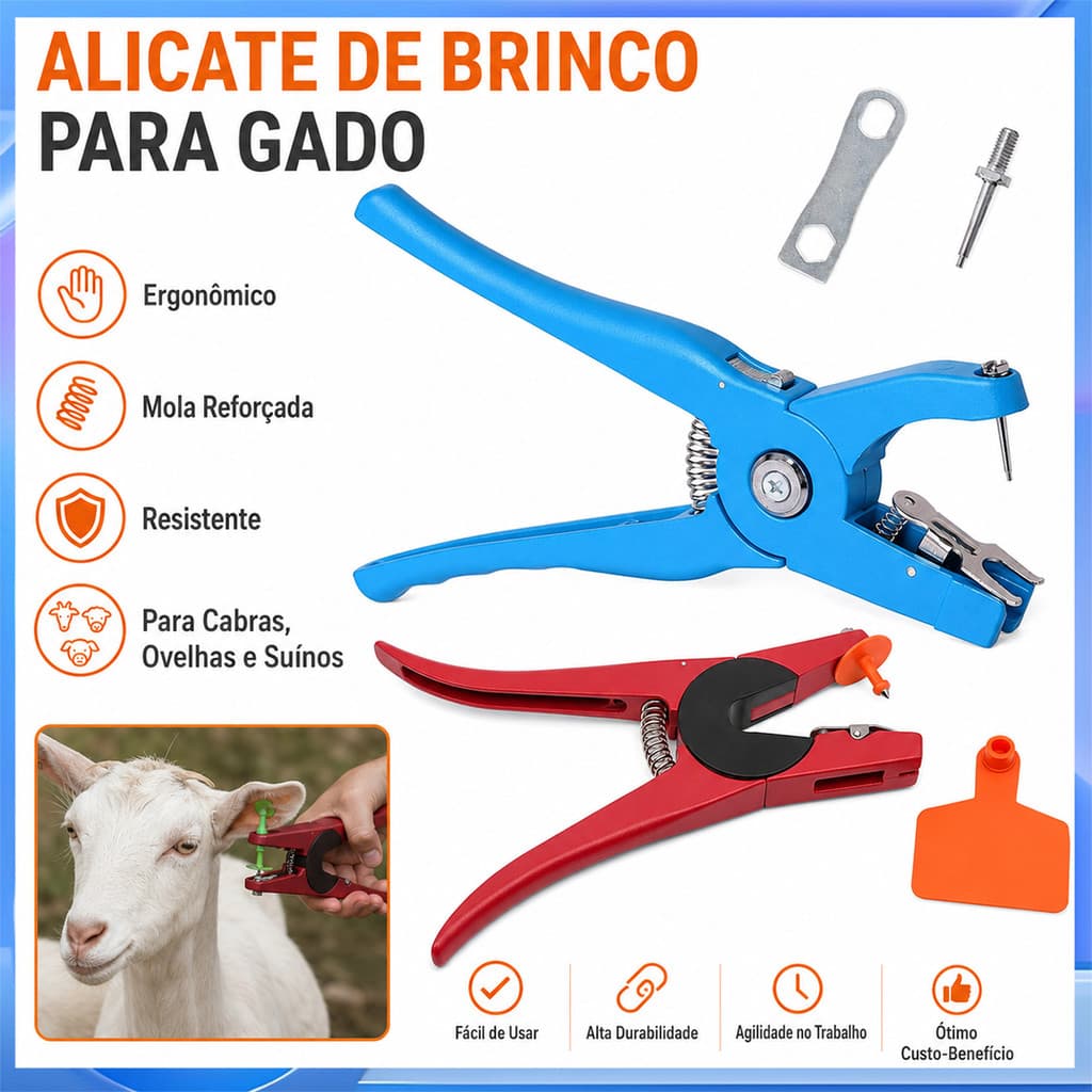 Alicate de etiqueta de orelha de Animal carne ovelha porco Universal prevenção de epidemias etiqueta perfuração alicate