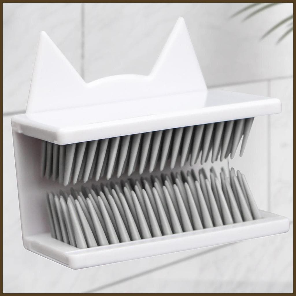 Armadilha De Cabelo Para Parede De Chuveiro , Reutilizável , Forte , Autoadesiva , Coletor Banheiro , Protetor De Drenag