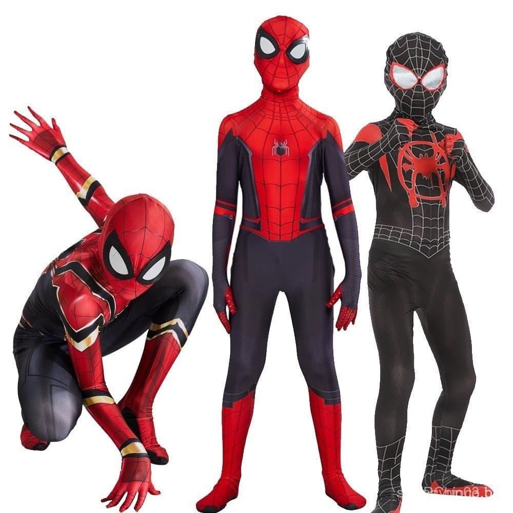 Fantasia de Cosplay do Homem-Aranha: Longe de Casa, Macacão Zentai do Peter Parker, Fantasia de Super-Herói, Fantasia Ha
