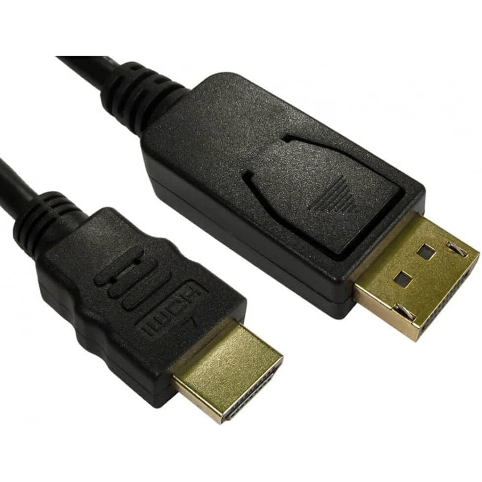 Cabo Adaptador DisplayPort x HDMI 4K Alta Definição 1,5 Metros DPxHDMI