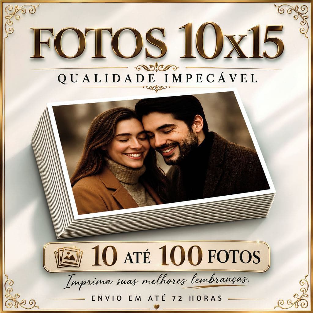 Revelação de Fotos 10x15 Tema famila  | Kit Personalizado 10 a 100 Unidades | Recordações em Alta Qualidade
