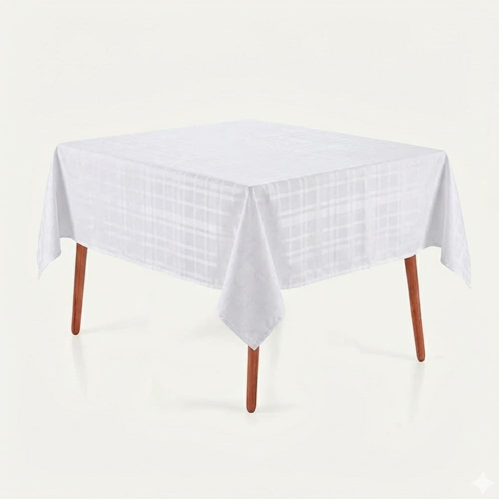 Toalha de mesa Quadrada 1,8m x 1,8m Tartan - Karsten