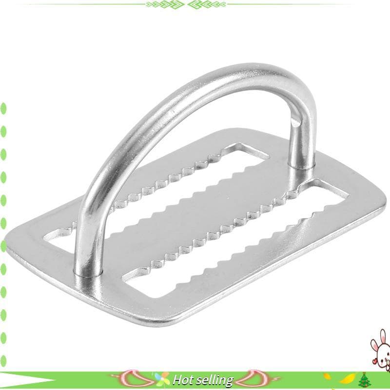 [Qualidade C] 316 Aço Inoxidável D Anel Fivela Mergulho Peso Cinto Keeper Para 5cm De Surf Natação Acessórios Esportivos