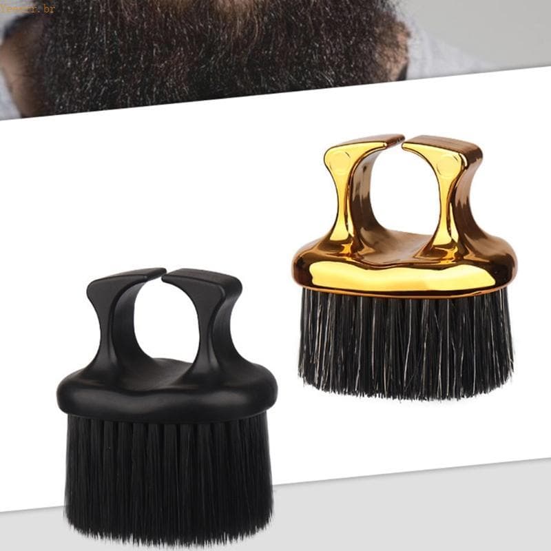 Cabeleireiro Escova Poeira Anti Estática Pente Barba Salão Cabelo Escovas Barbear