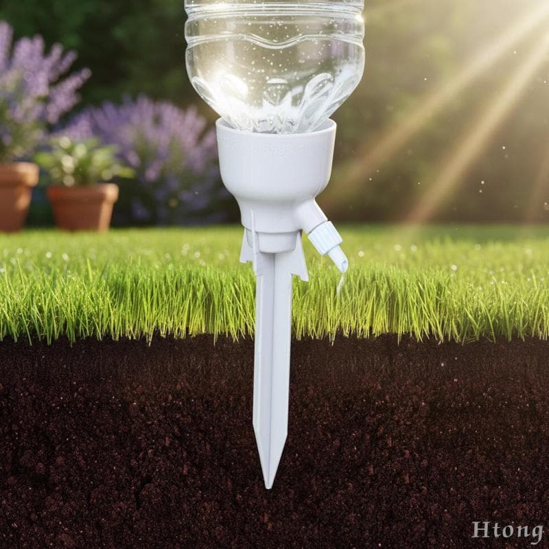 [Htong] Picos De Irrigação Automáticos De Plantas De Ajuste Universal Sistema Por Gotejamento Ajustável Para Uso Em Jard