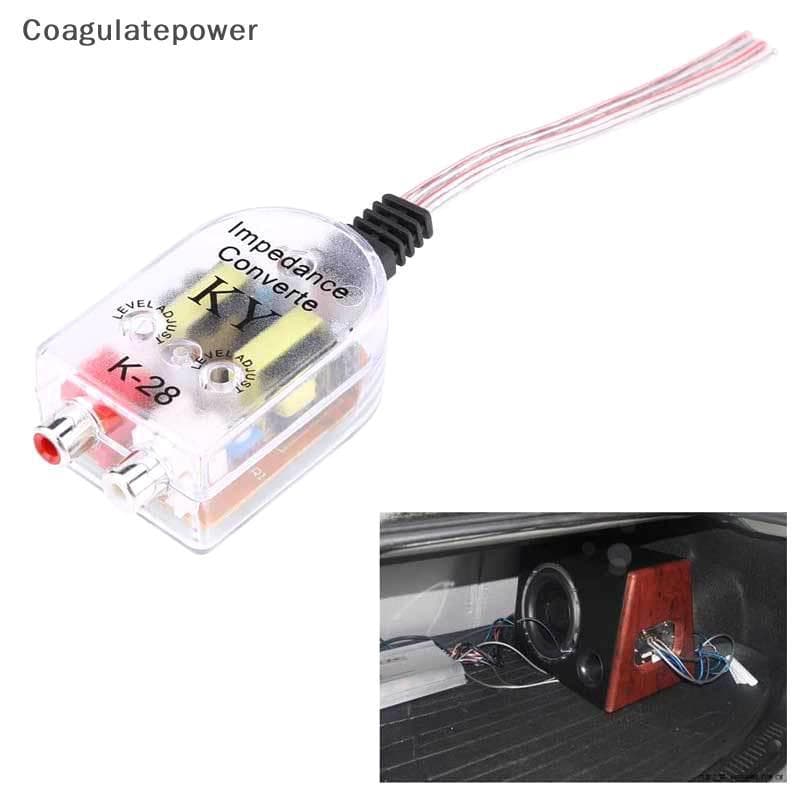 COA 12V Universal Carro Alta Para Baixa Impedância Conversor Alto-Falante Linha RCA De Peças De Produto De Qualidade Ace