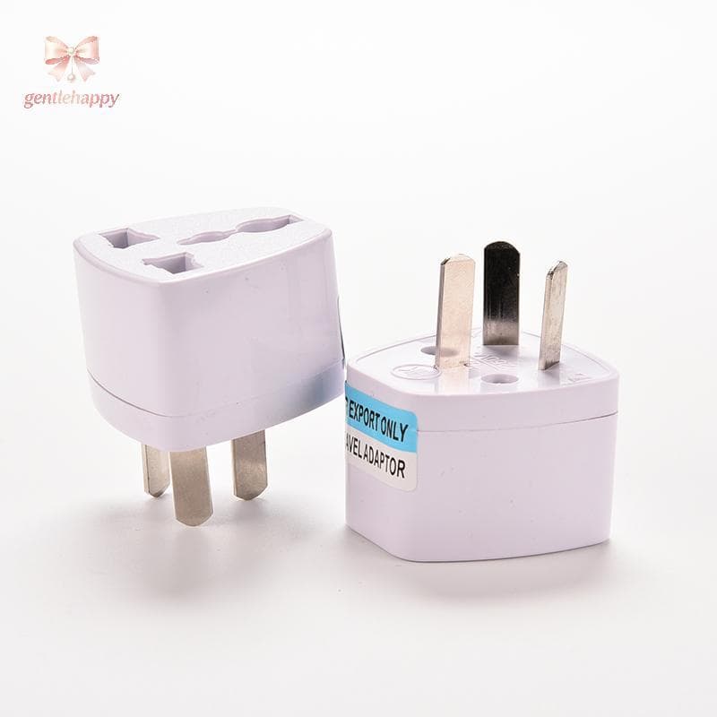 Gentlehappy Eua Ue Universal Para AU Austrália Adaptador De Alimentação Ca De 3 Pinos Conversor De Viagem br