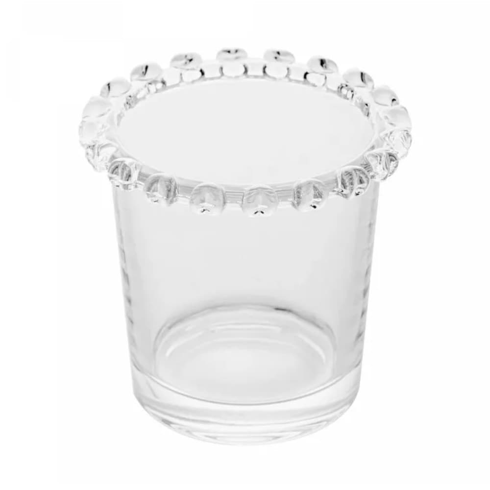 Porta Talher de Cristal Coração 8,5cm x 8cm - Lyor