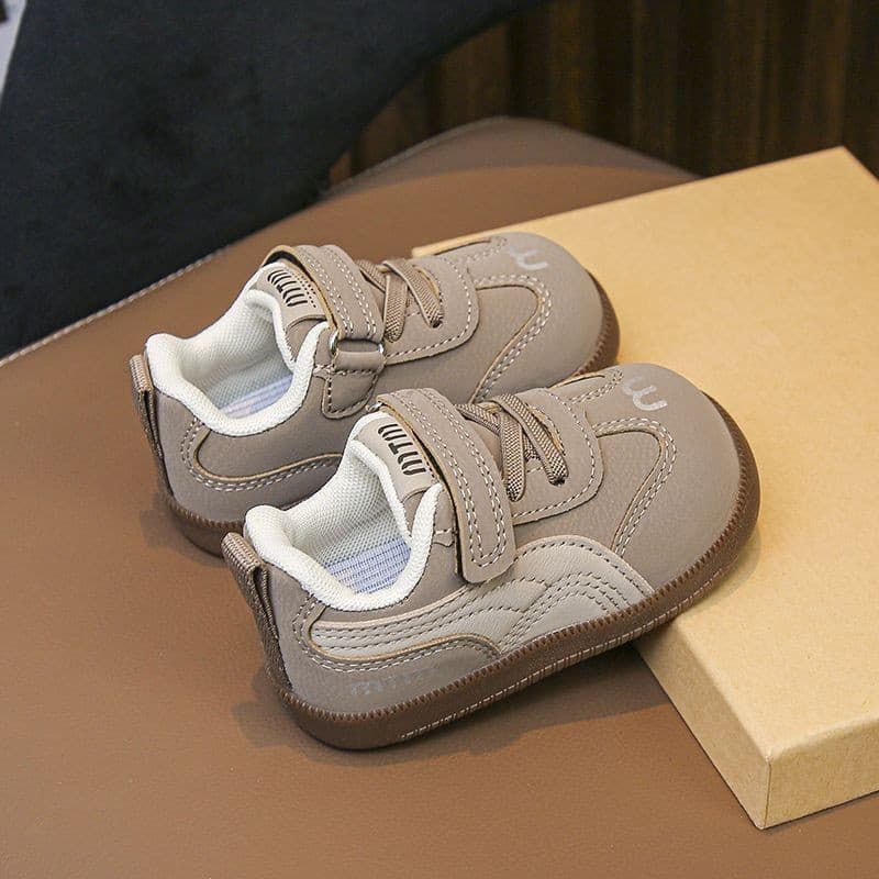 2025 primavera outono sapatos esportivos infantis sapatos de bebê antiderrapante sola macia meninos respirável aprendiza