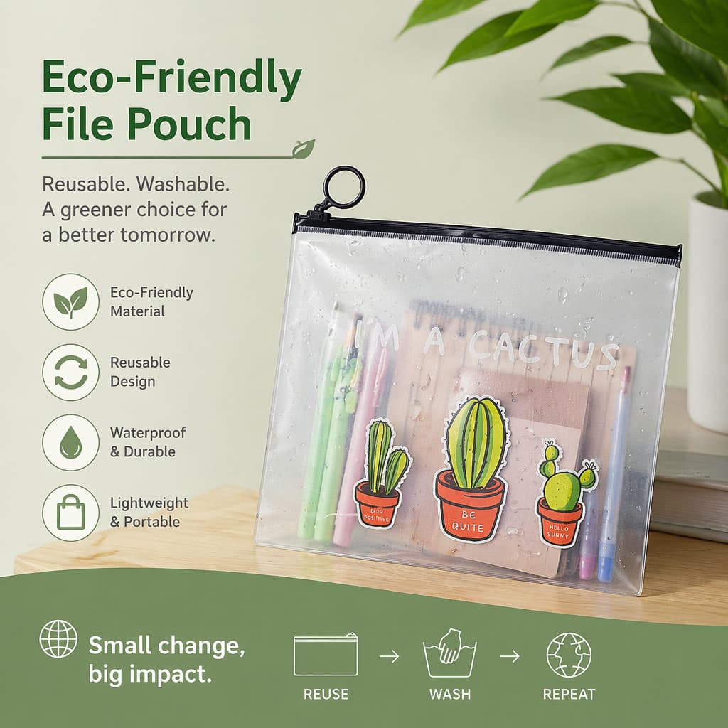 50 Peças Estojo Multiuso Bolsinha Nylon Colorido Necessaire 12x23cm Promoção