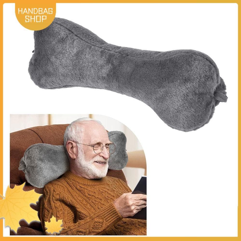 Almofada De Apoio De Pescoço Para Bolsa , Travesseiro De Encosto De Cabeça Reclinável Versátil Ergonômico , Perfil Curvo