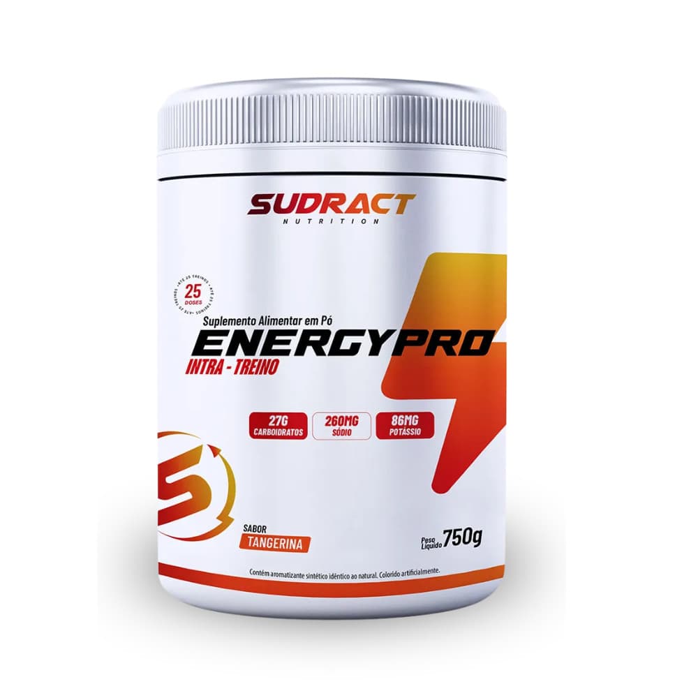 POTE ENERGY PRO 750G SUPLEMENTO SUDRACT - TANGERINA