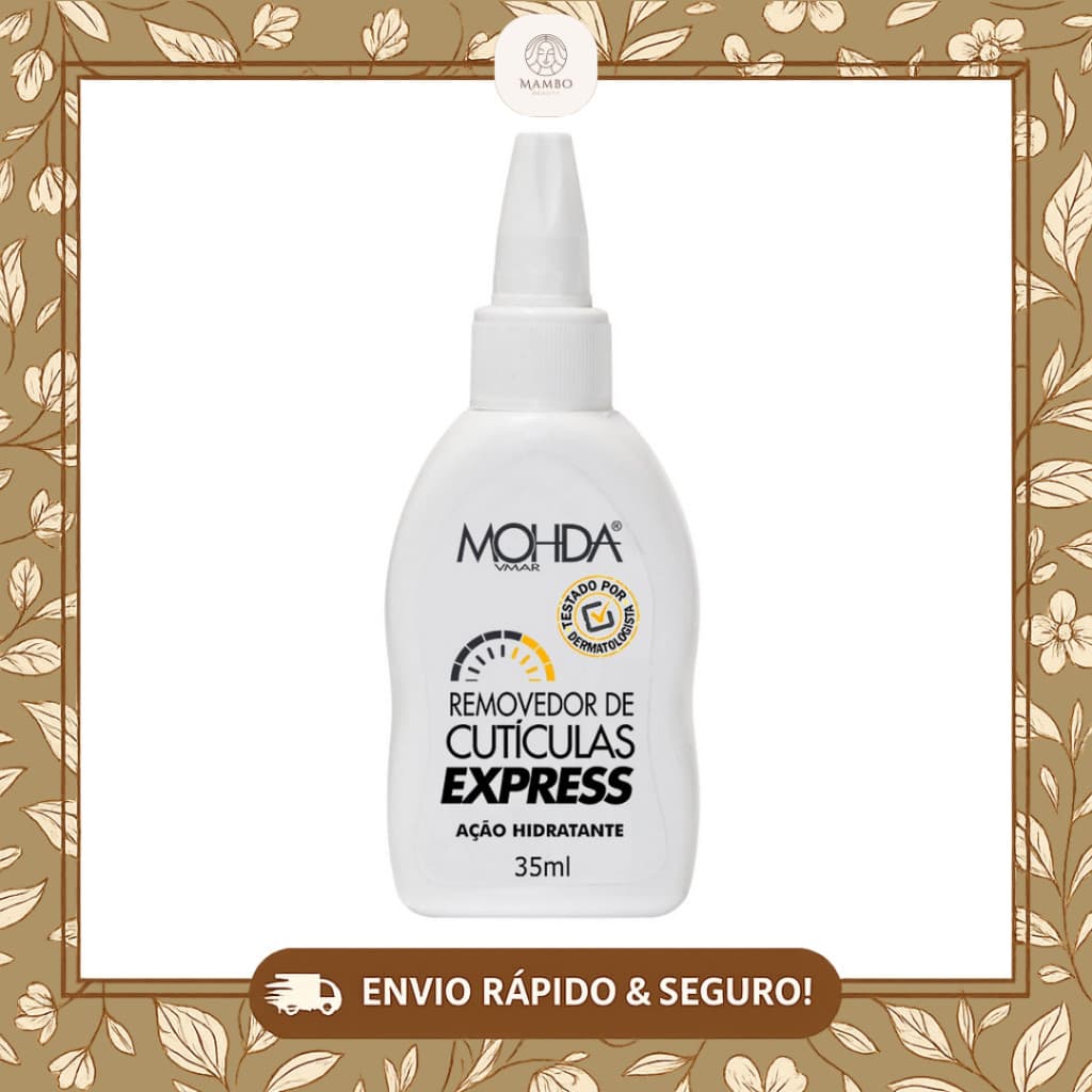 Amolecedor / Removedor de Cutículas Express Mohda - 35ml - Envio Imediato