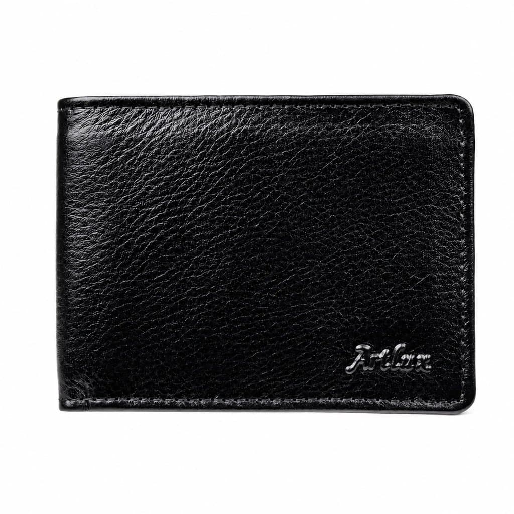 Carteira Masculina Anti Furto com Porta Notas Duplo 100% Couro Artlux 3081