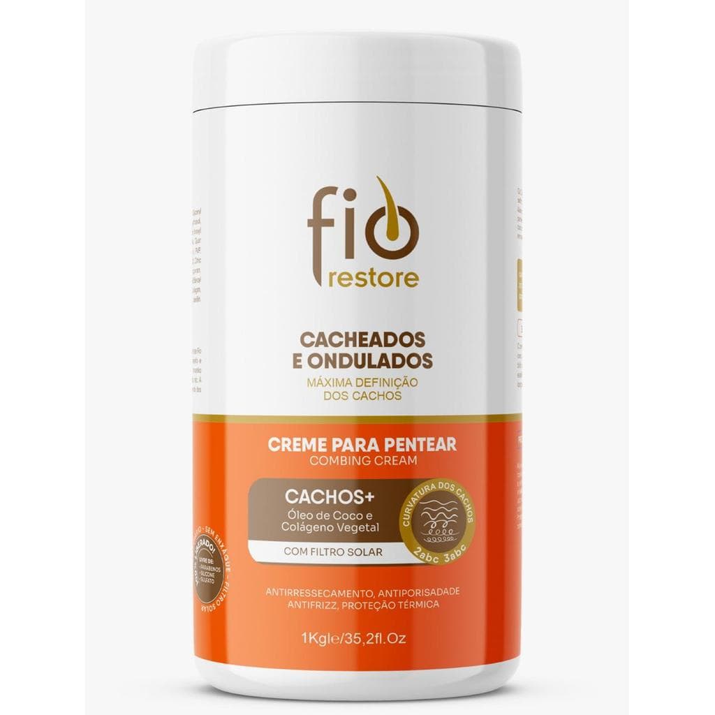 Fio Restore Cacheados e Ondulados  - Creme de Pentear 1kg
