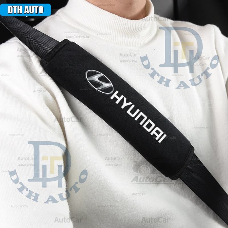 Capa de Almofada para Cinto de Segurança DTH 2 Peças para Hyundai Accent Tucson Getz 27ES