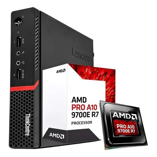 Mini Pc Lenovo Thinkcentre Amd Pro A10 8gb Ram 128gb Ssd 127 127/220v