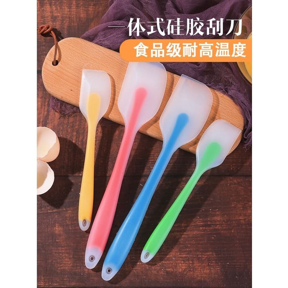 Espátula de Silicone de uma peça, ferramentas de cozimento, produto comestível, resistente a altas temperaturas, espátul