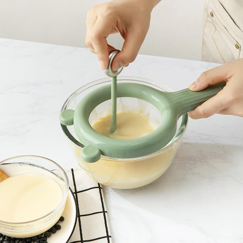 Casa estilo simples filtro de leite de soja malha peneira Ultra-fina parede quebrada suplemento alimentar do bebê esprem