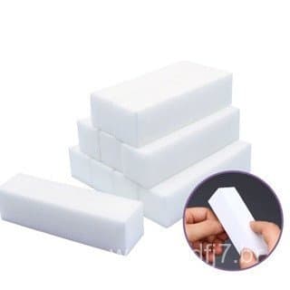kit com 2/3/5/10 lixas bloco para polimento de unhas