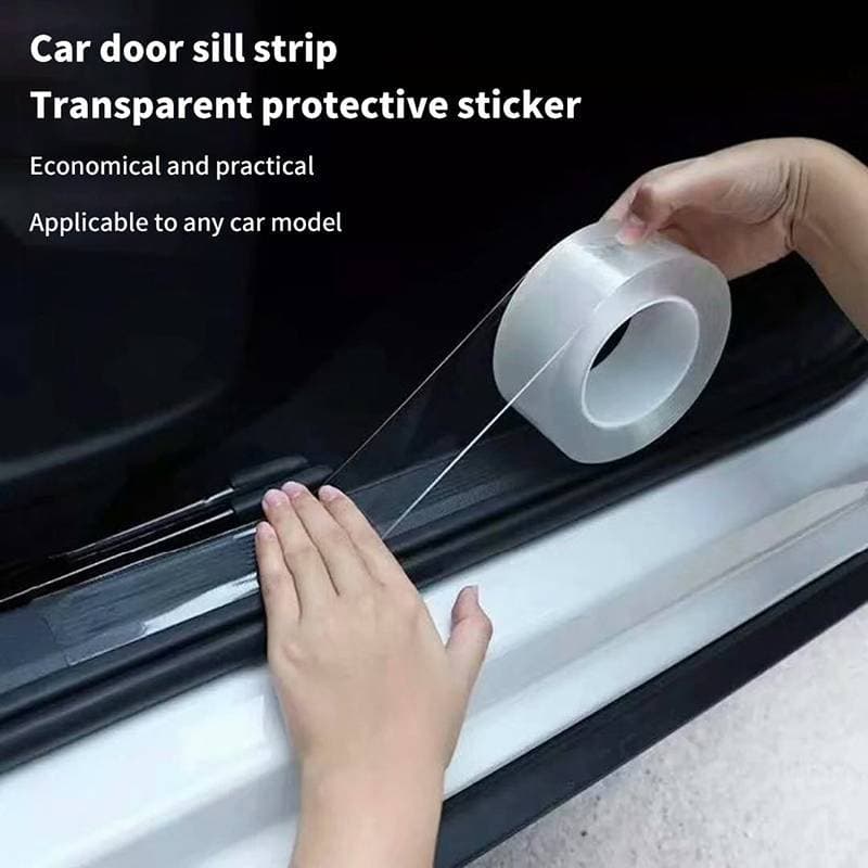 ADS Película Protetora Transparente Para Borda De Porta De Carro , Fita Nano Antiarranhões Soleira-Malas , De Stiers BR
