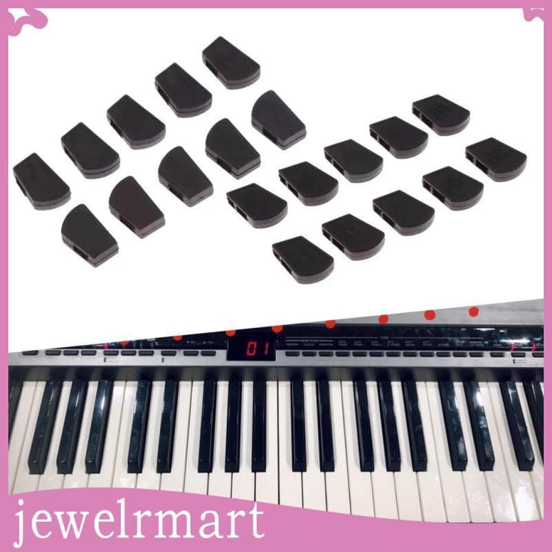 [Jewelrmart] Tampas De Borracha Para Martelo De Piano Digital Elétrico Conjunto De Almofadas Silenciosas Amortecedor De