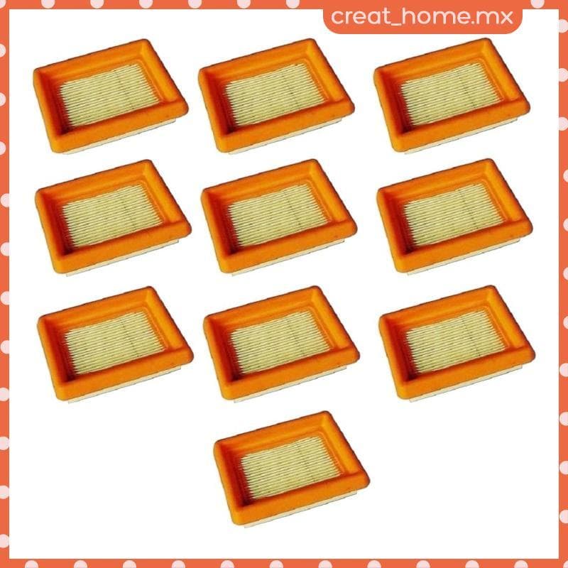 [Creat_home] Substituição Do Limpador De Filtro De Ar Aparador 10x Para FS120 FS200 FS250 FS450 Laranja