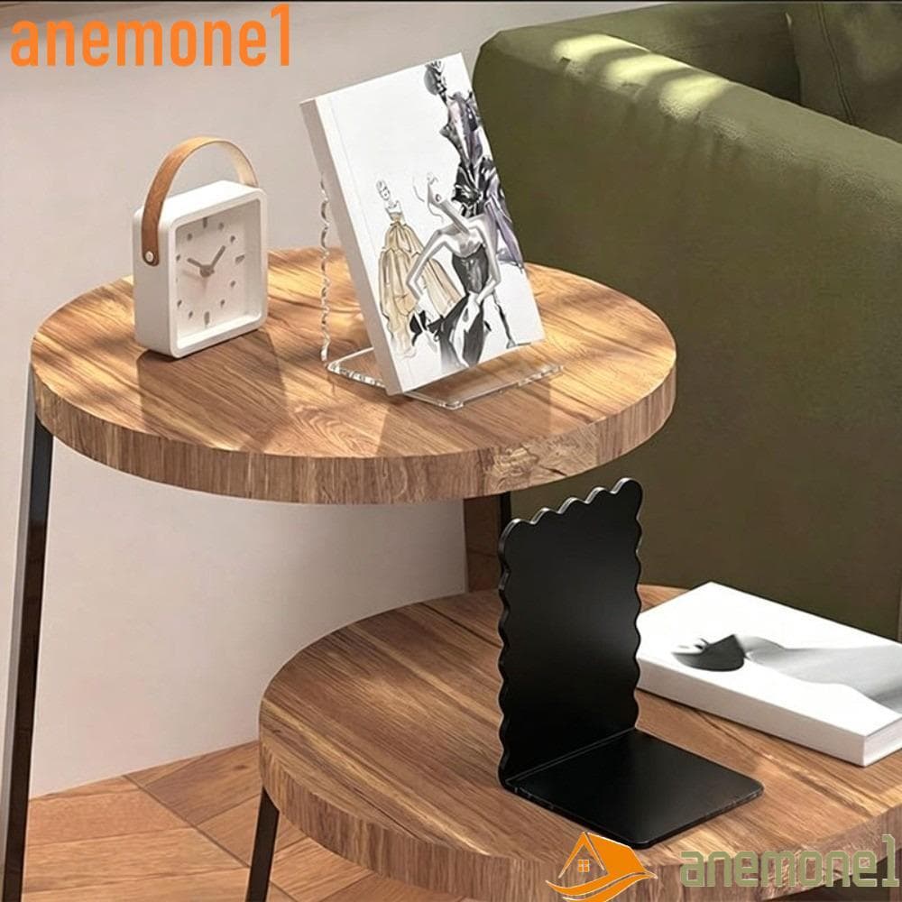 ANEMONE1 Suporte De Exibição De Livro Acrílico , Rack De Armazenamento De Livros De Mesa Decorativo Durável , Papelaria
