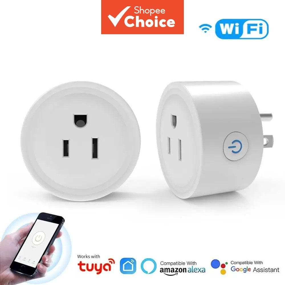 Kit De Sortimento De Capacitores Tomada Inteligente Axus Plugue WiFi10A/20A Para Tuya Life APP Controle Sem Fio Temporiz