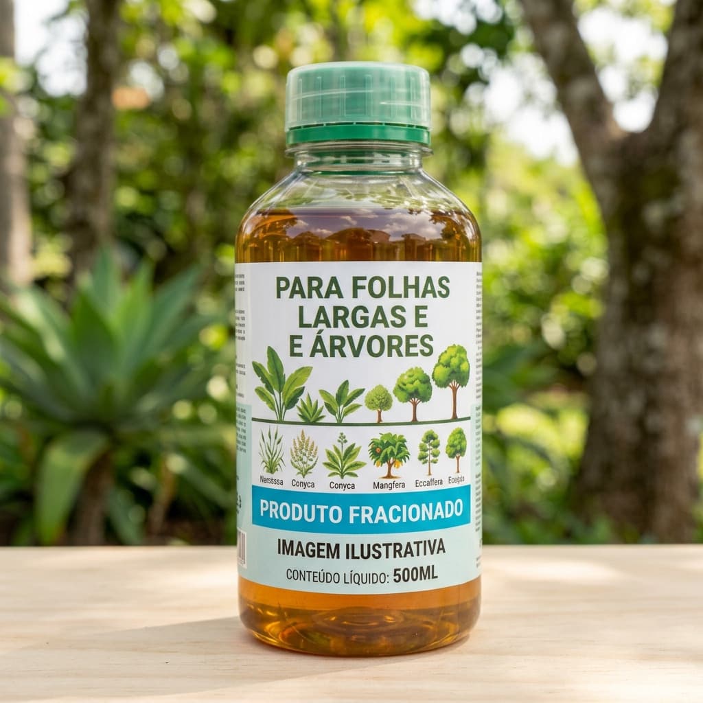 Produto para folha larga, arvores e raizes, fracionado 500ml