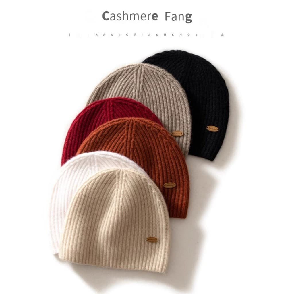 Fangcijia inglês único convidado fornecimento 100% Cashmere melancia chapéu chapéu de malha desenhar tiras masculino fem