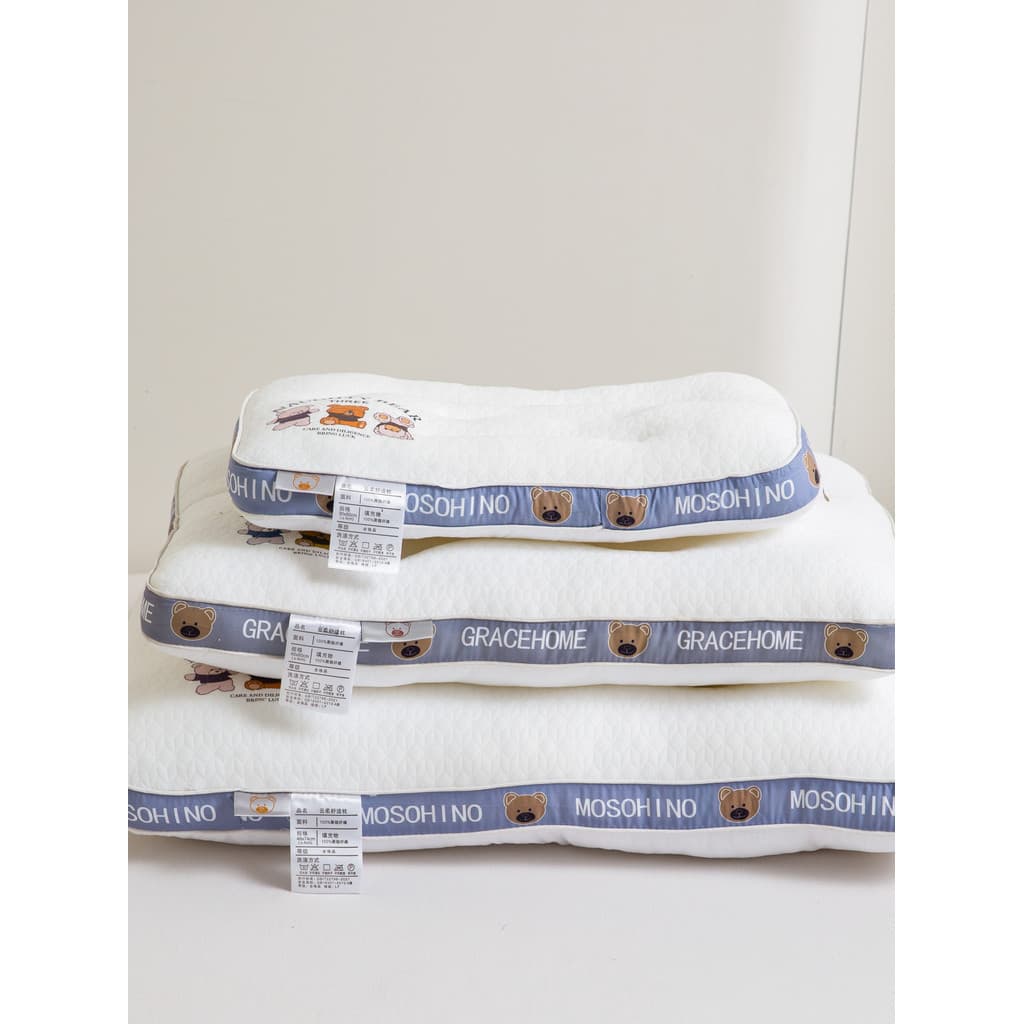Crianças travesseiro crianças travesseiro 30x50 travesseiro núcleo pescoço travesseiro coluna ajuda a dormir masculino e