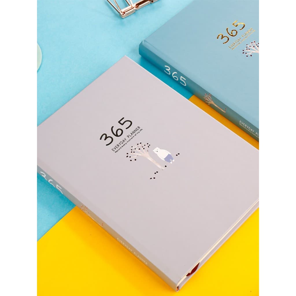 Caderno de programação criativo 2021 Caderno de plano de 365 dias Diário simples Estudante universitário Bloco de notas