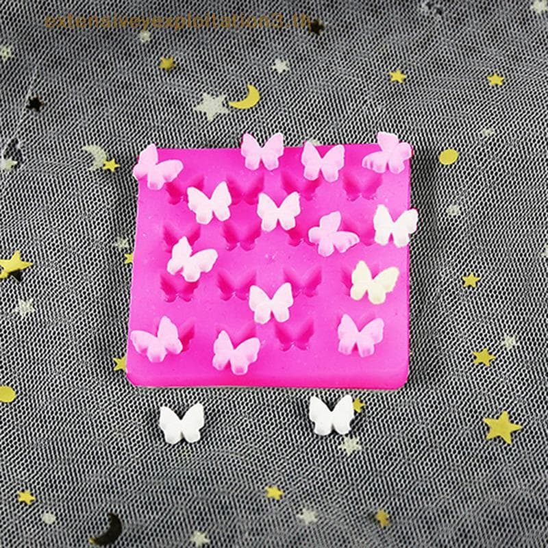 Casa EE 1 Pc/Saco Forma De Borboleta Moldes De Resina Epóxi Charme Pingente Silicone Ultra-Leve Argila Artesanal Molde