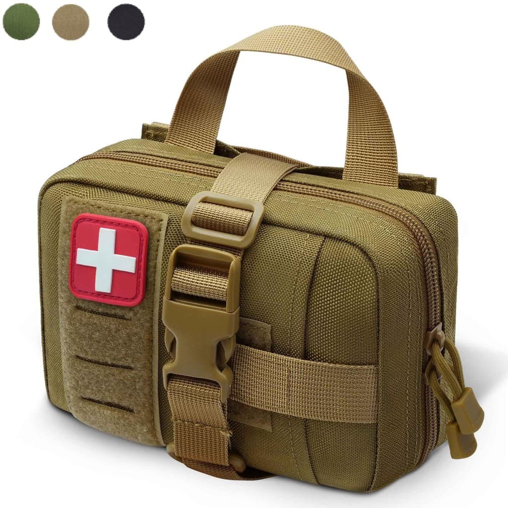 Bolsa De Cintura Utilitária MOLLE 1000D , Armazenamento Resistente Para Viagem Ao Ar Livre Fixação De Mochila , Ideal At
