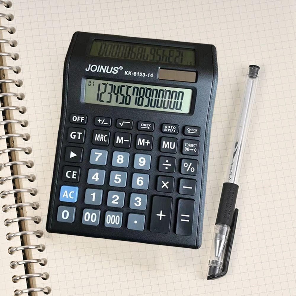 Calculadora De Contador Financeiro , Solar De Tela Grande De Cálculo Eficiente