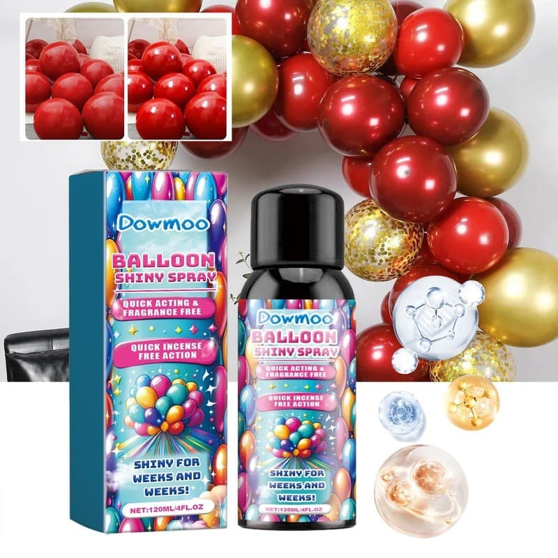 Estoque pronto DOWMOO Balloon Enhancement Brightener Keep Balloon Surface Texture Lustre Decoração de cena sem oxidação