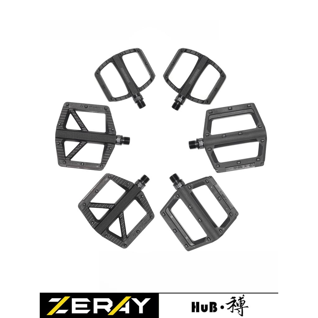 Pedal HuB Hebo Road Mountain Bike FP-936ZU Bucha autolubrificante Pedal plano leve