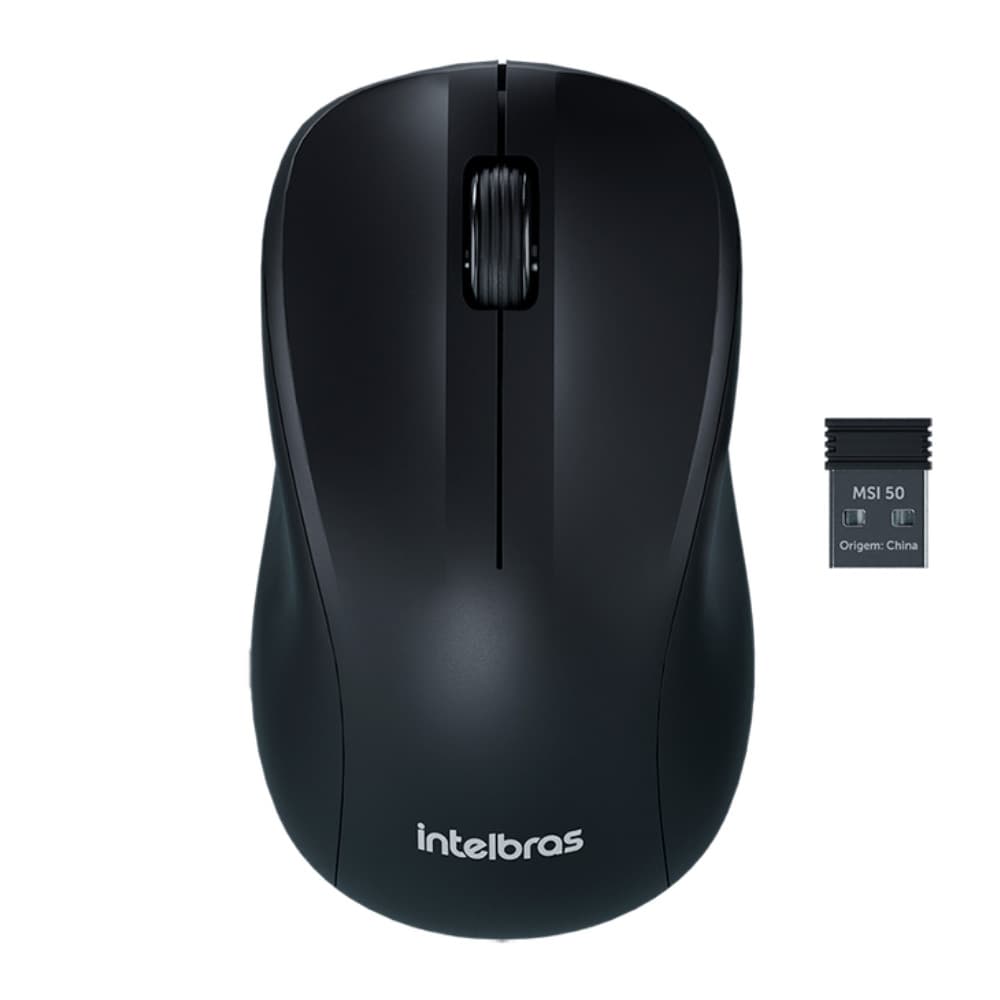 Mouse Intelbras Msi50 Sem Fio Preto [F133]