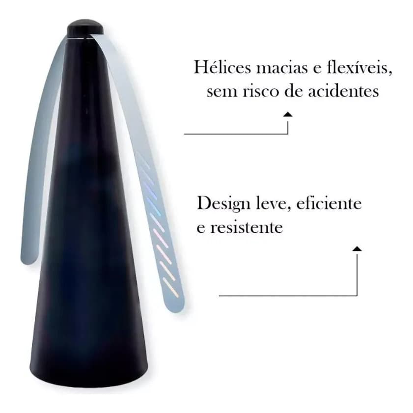 Ventilador Repelente Insetos Moscas Mosquito Sem Cheiro