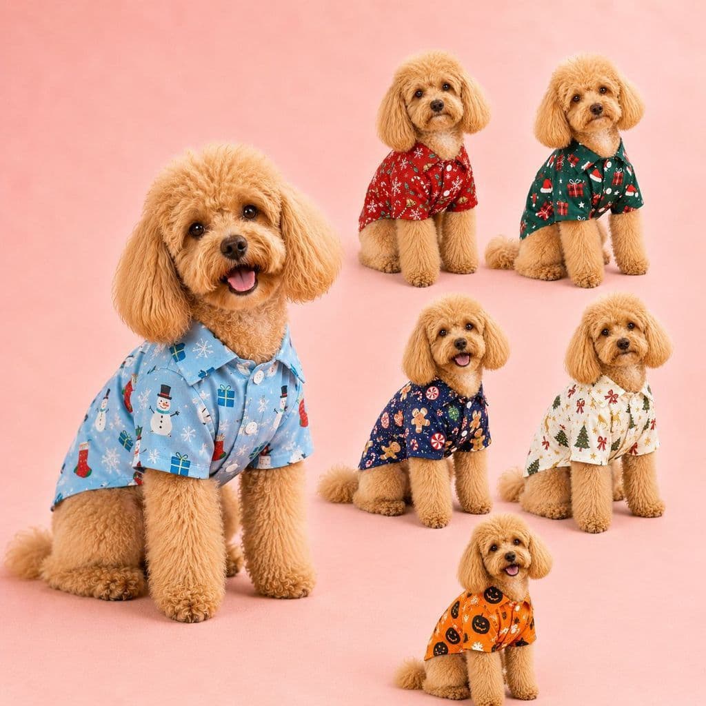Halloween Natal Verão Camisa Para Animais De Estimação 3D Impressão Digital Roupas Cães Festival Vestuário Gatos Suprime
