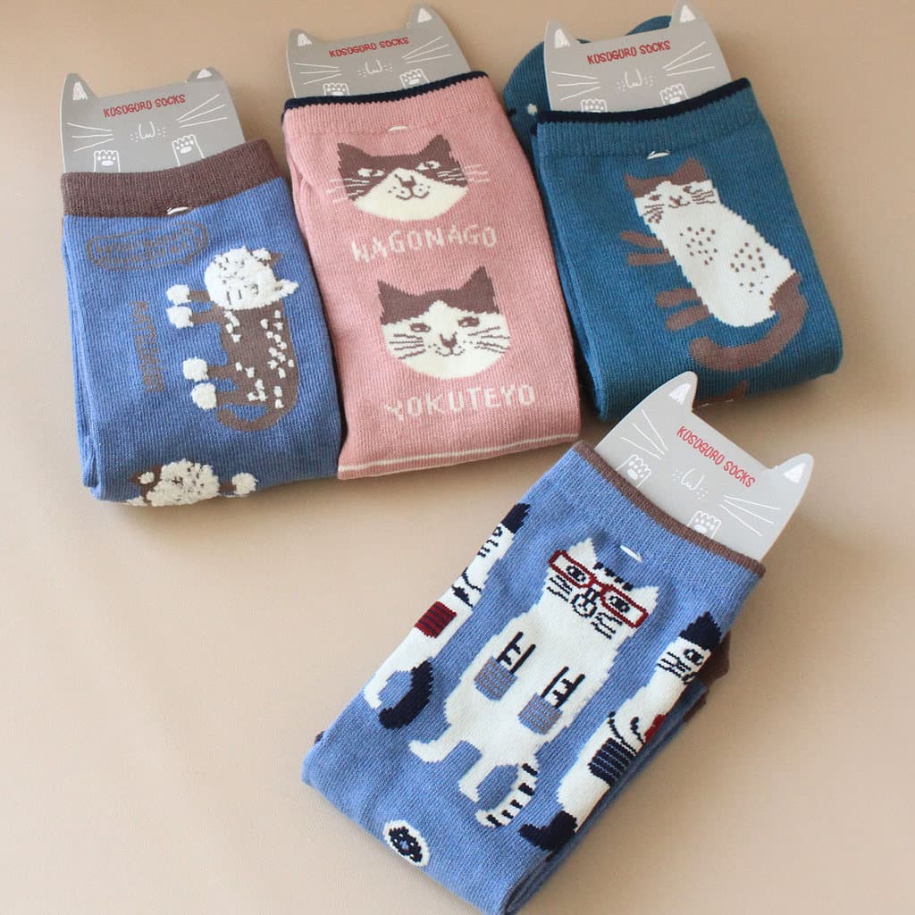 Exportado Para O Japão , Meias Fofas De Desenho Animado Jacquard Mid-Tube Push De Malha Japonesas Meninas . 9FIF