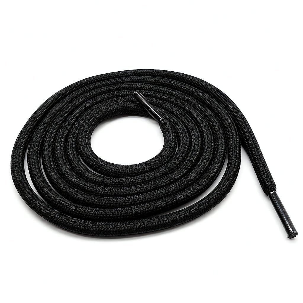 Cadarço Atacador Preto e Marrom Redondo 140 cm