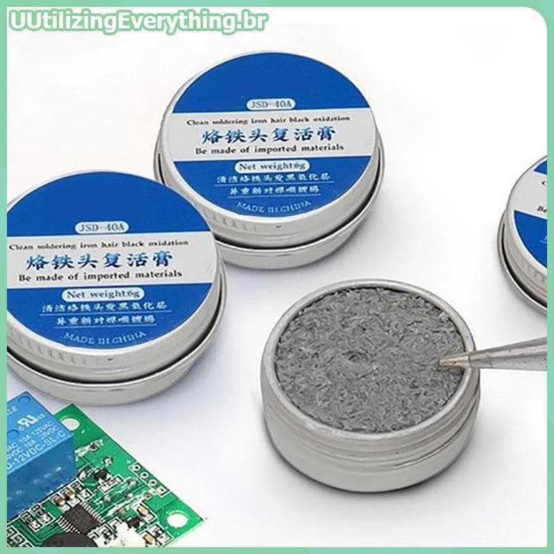 UUTIL Ponta De Ferro De Solda Tinner Ativador Limpador Removedor Sem Chumbo 6g